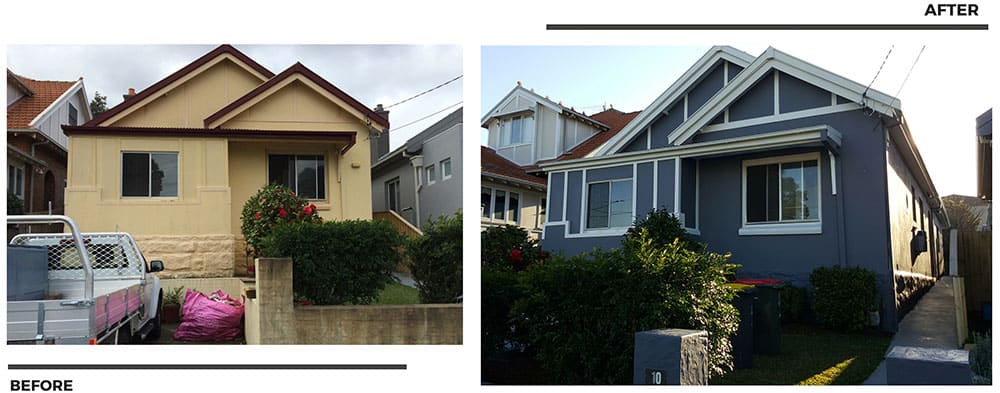 sydney painters before and after result